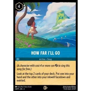 How Far I'll Go - Dov'Ã¨ Che AndrÃ² - [PR1][NM] [Foil]