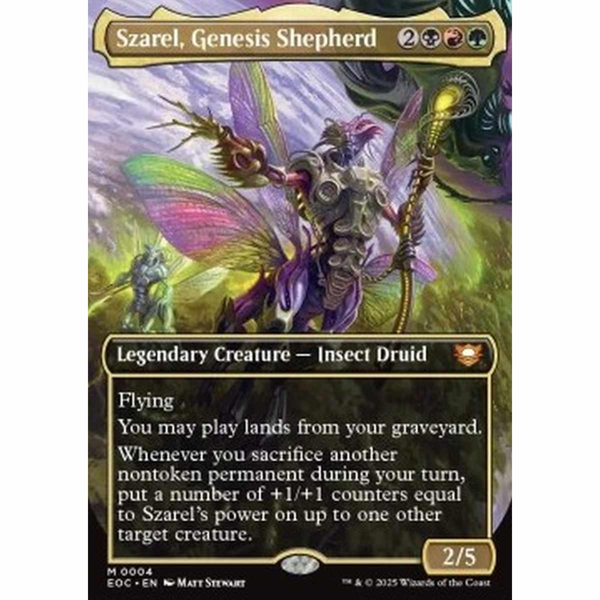 Szarel, Genesis Shepherd - Szarel, Genesis Shepherd - [EOC][NM] [Foil]