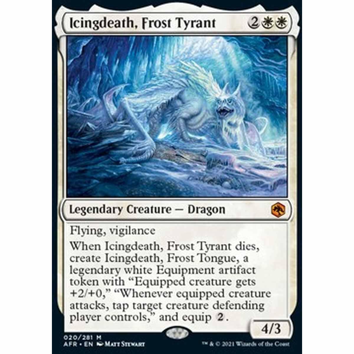 Icingdeath, Frost Tyrant - Icingdeath, Frost Tyrant - [AFR][NM]