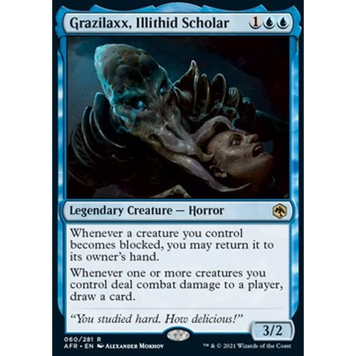 Grazilaxx, Illithid Scholar - Grazilaxx, Illithid Scholar - [AFR][NM]