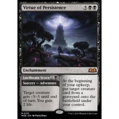 Virtue of Persistence // Locthwain Scorn - Virtue of Persistence // Locthwain Scorn - [WOE][EX]
