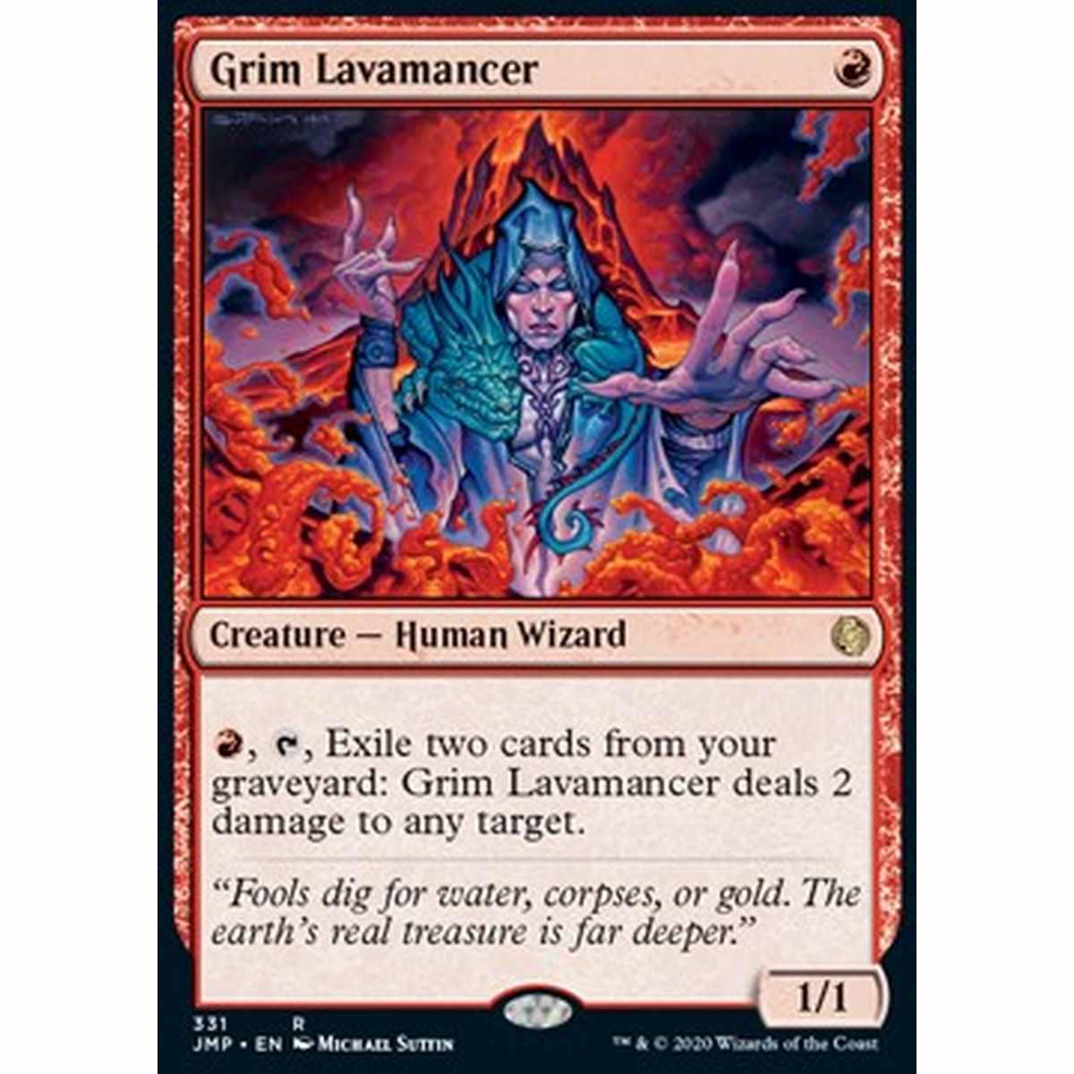 Grim Lavamancer - Grim Lavamancer - [JMP][NM]