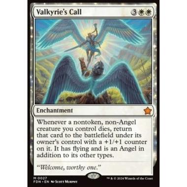Valkyrie's Call - Valkyrie's Call - [FDN][NM] [Foil]