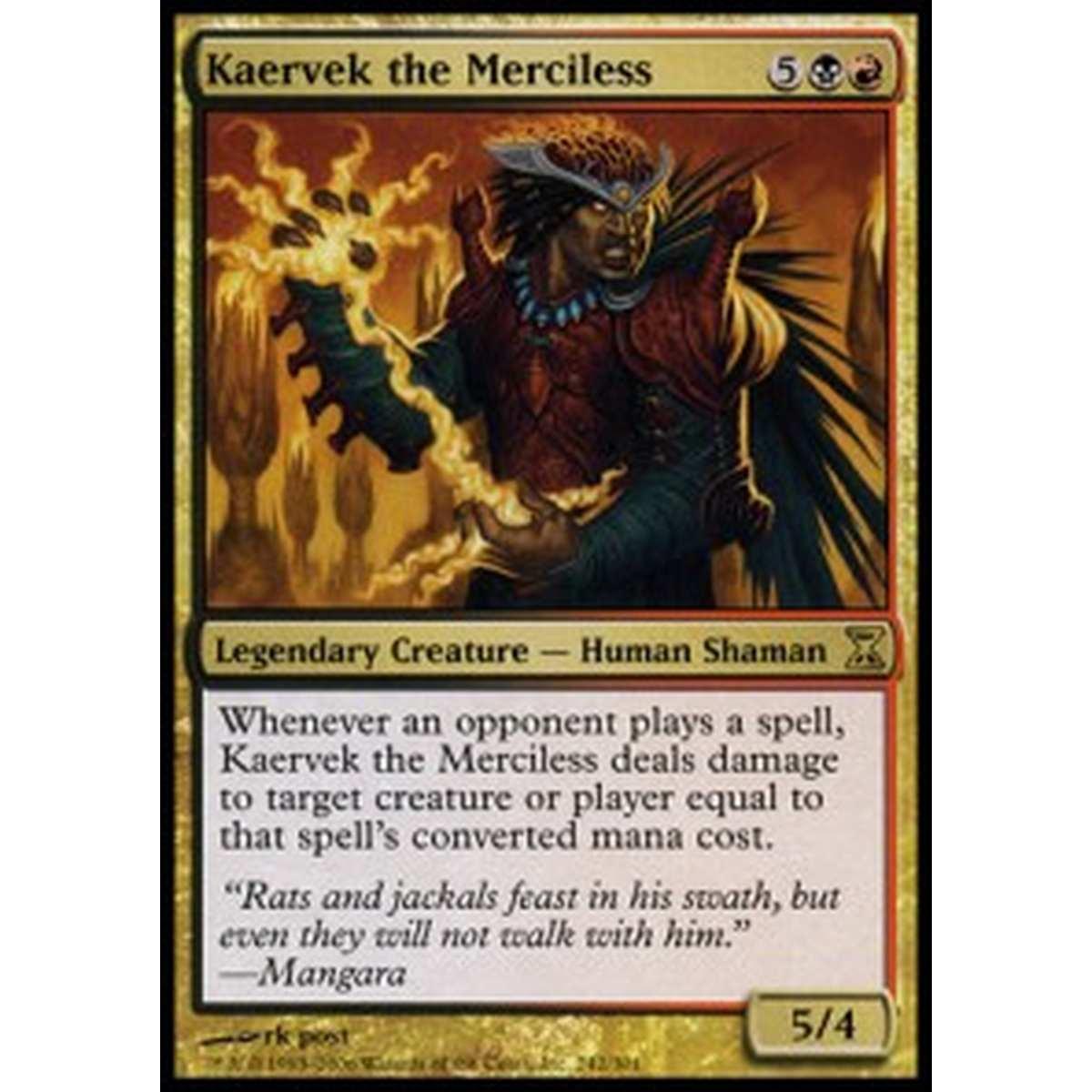 Kaervek the Merciless - Kaervek the Merciless - [TSP][EX]