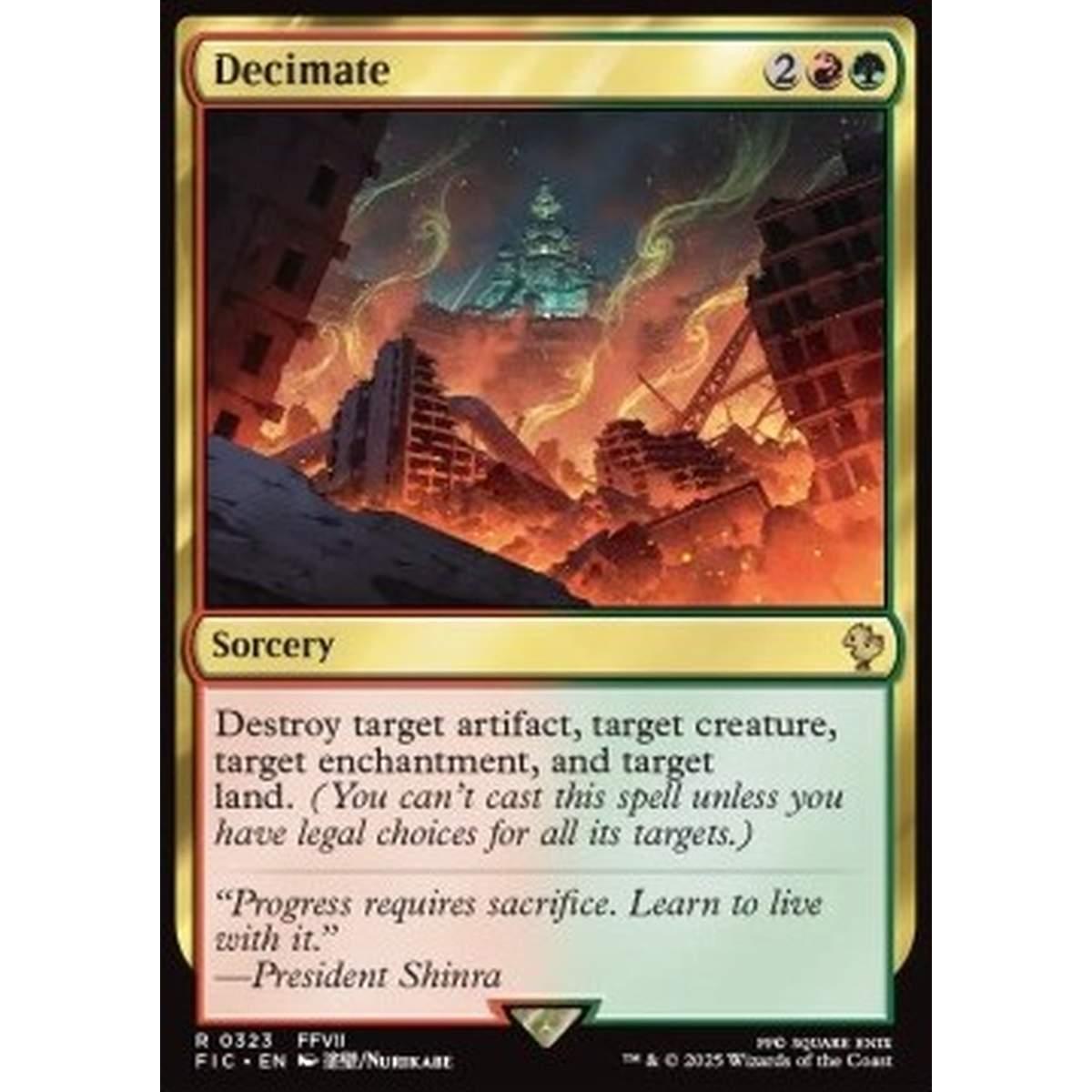 Decimate - Decimate - [FIC][NM]