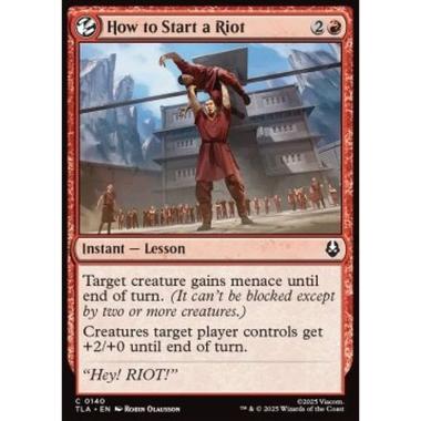 How to Start a Riot - How to Start a Riot - [TLA][NM]