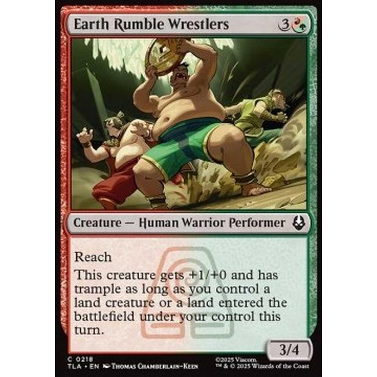 Earth Rumble Wrestlers - Earth Rumble Wrestlers - [TLA][NM]
