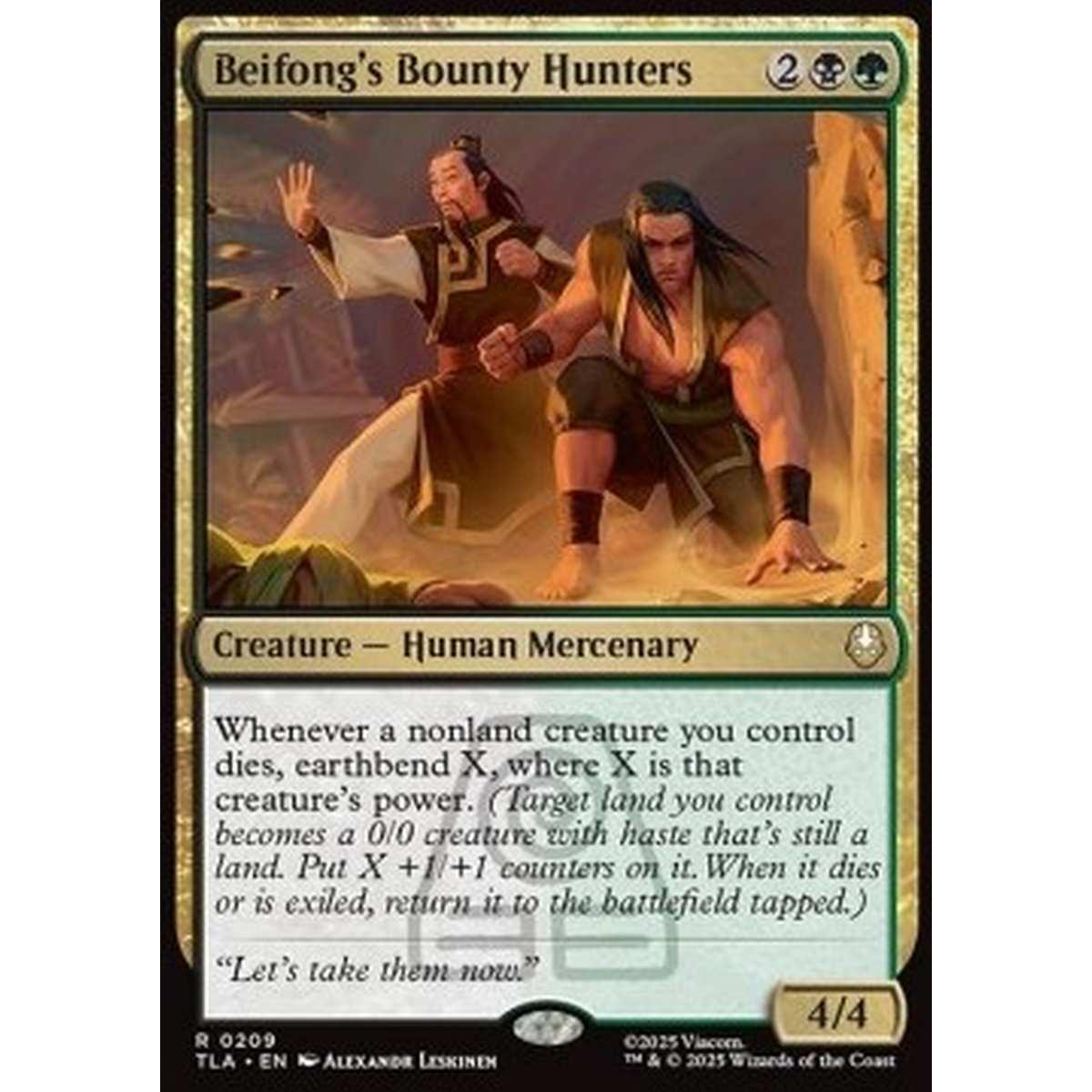 Beifong's Bounty Hunters - Beifong's Bounty Hunters - [TLA][NM]