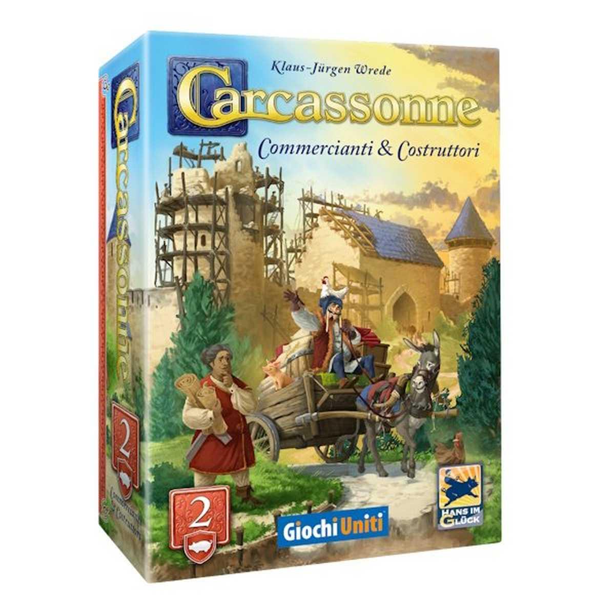 Carcassonne Revival: Commercianti e Costruttori 2° Espansione