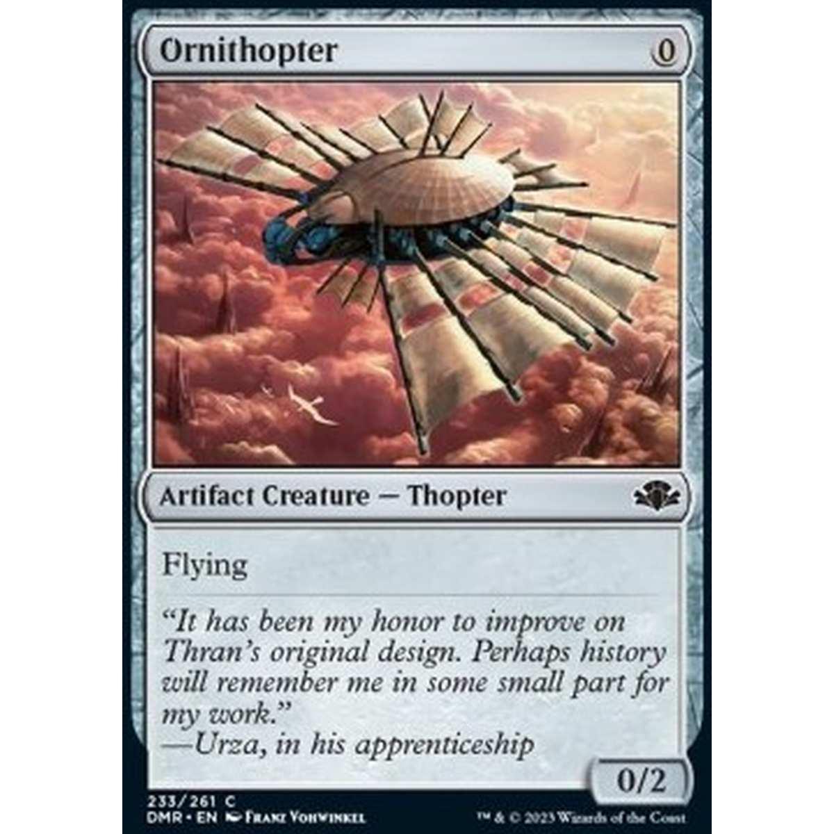 Ornithopter - Ornitottero - [DMR][NM]