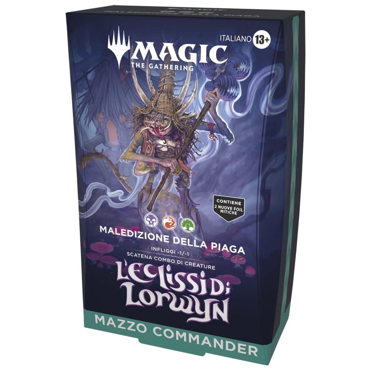 Lorwyn Eclipsed L'Eclissi Blight Curse - Maledizione della Piaga Commander Deck ITA