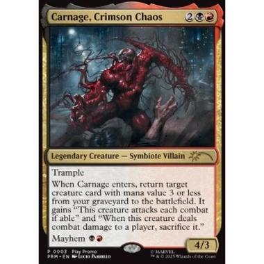 Carnage, Crimson Chaos - Carnage, Crimson Chaos - [SSP2][NM]