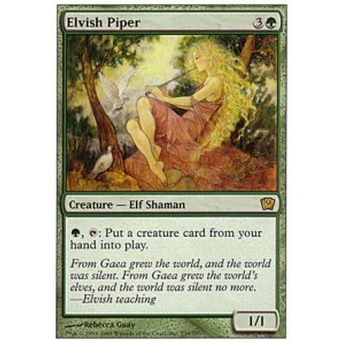 Elvish Piper - Elvish Piper - [9ED][EX]