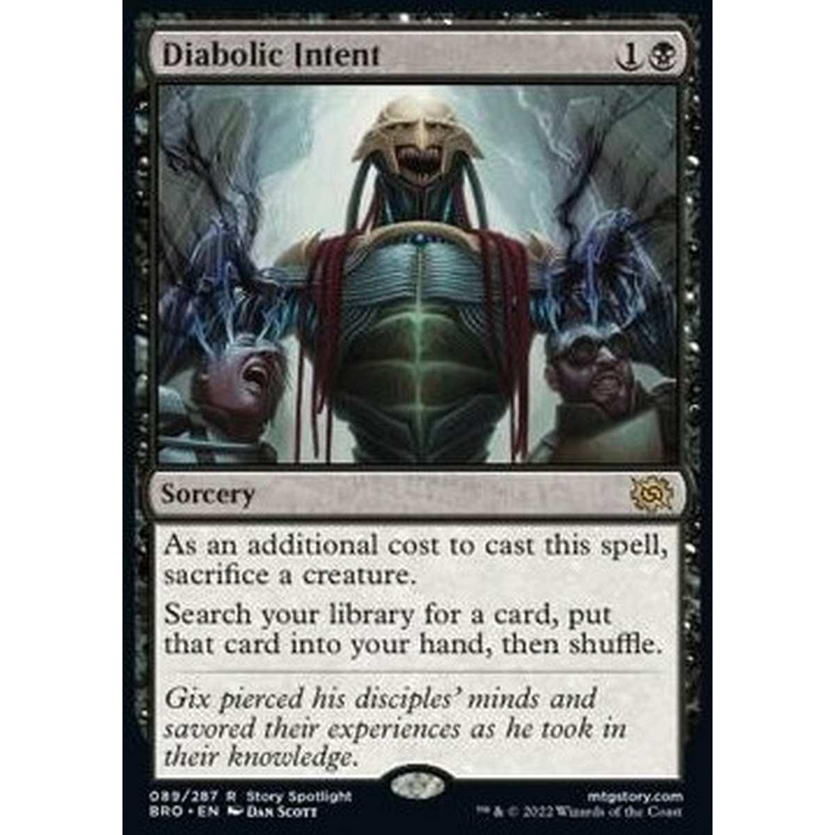 Diabolic Intent - æªé­ã®æå³ - [BRO][EX] [Foil]