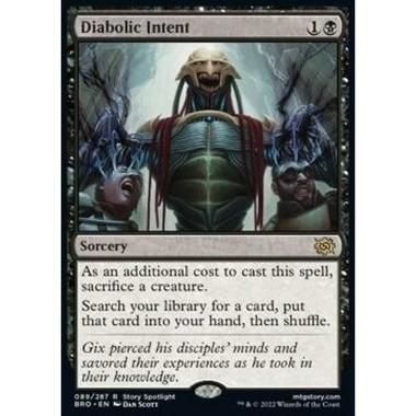 Diabolic Intent - æªé­ã®æå³ - [BRO][EX] [Foil]