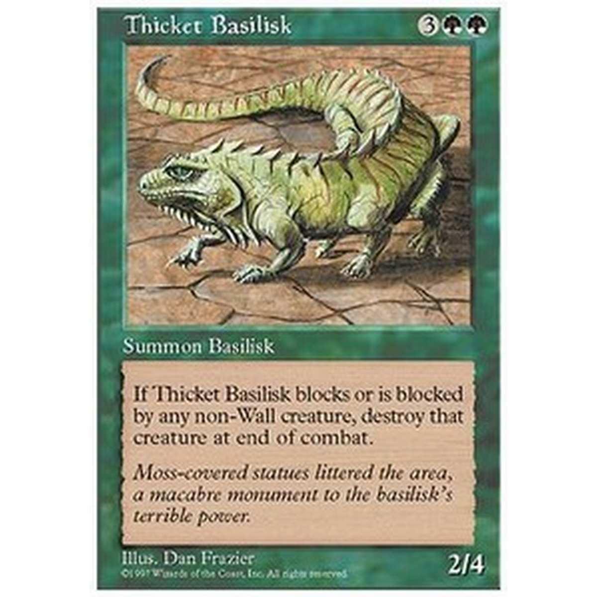 Thicket Basilisk - Basilisco dei Boschi - [5ED][EX]