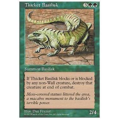 Thicket Basilisk - Basilisco dei Boschi - [5ED][EX]