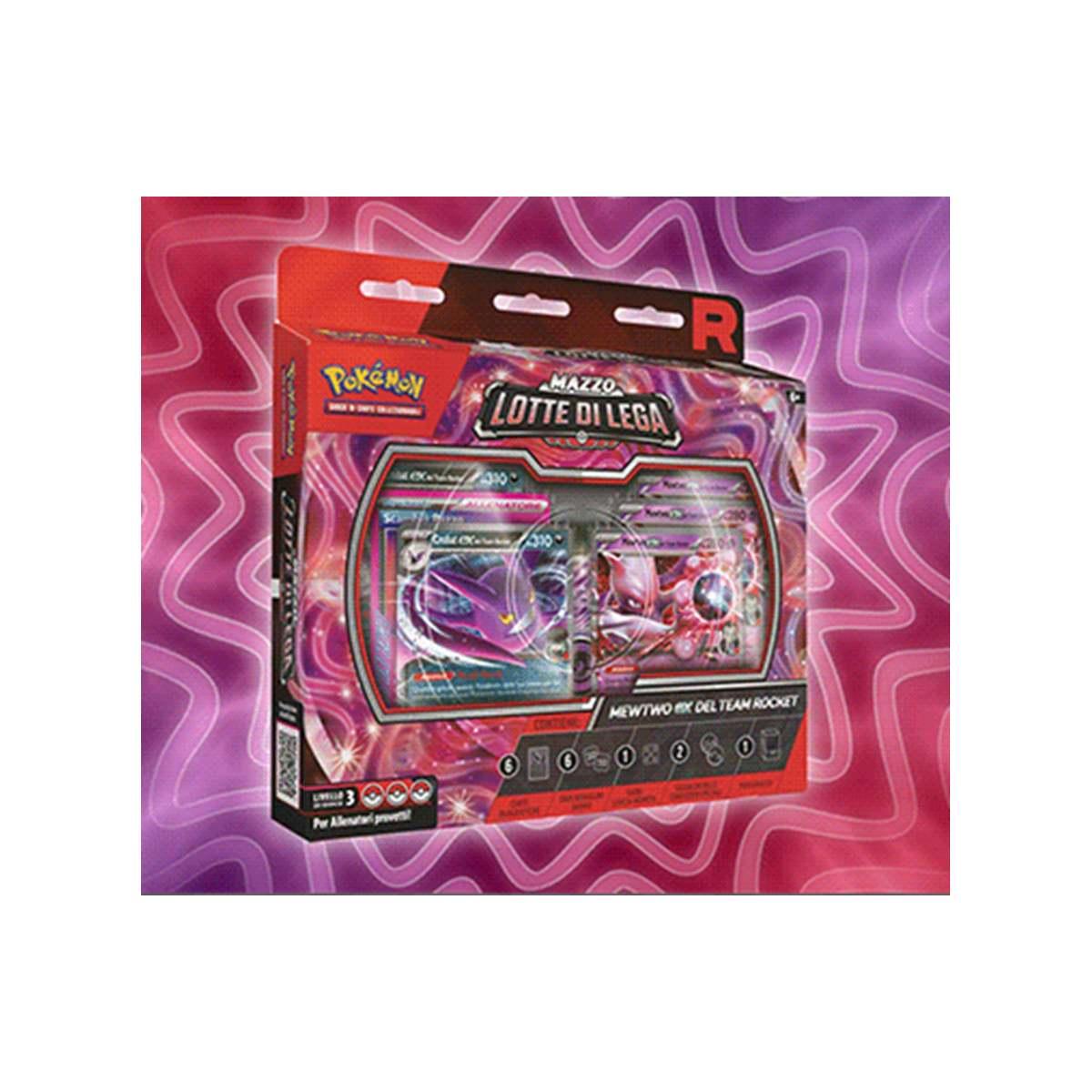 Deck Mazzo Lotte di Lega Mewtwo ex del Team Rocket