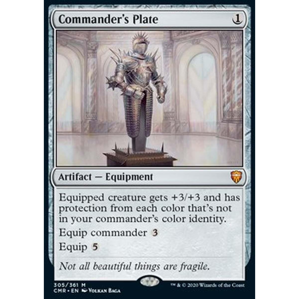 Commander's Plate - Commander's Plate - [CMR][NM]