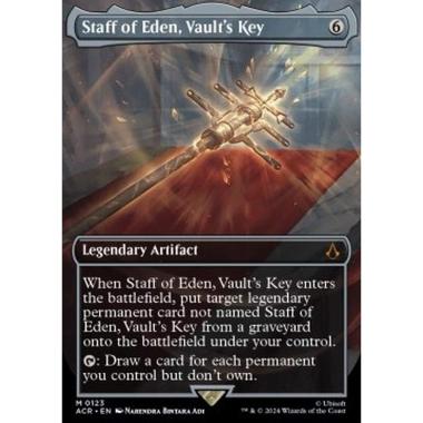 Staff of Eden, Vault's Key (V.1) - Staff of Eden, Vault's Key (V.1) - [XACR][NM]