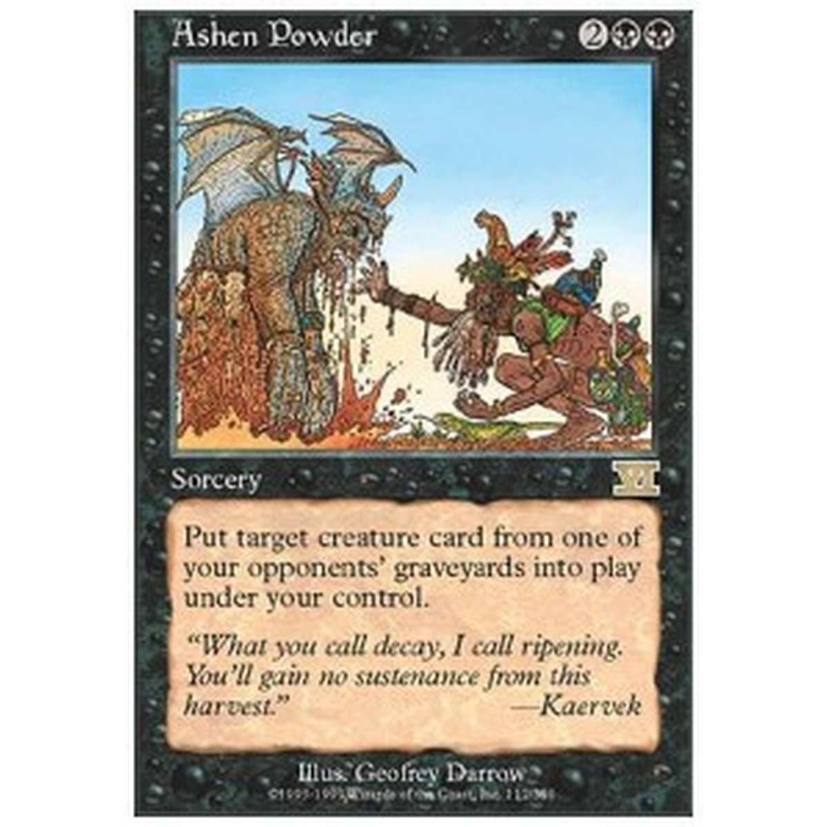 Ashen Powder - Ashen Powder - [6ED][EX]
