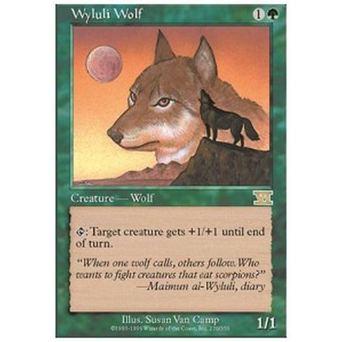 Wyluli Wolf - Wyluli Wolf - [6ED][EX]
