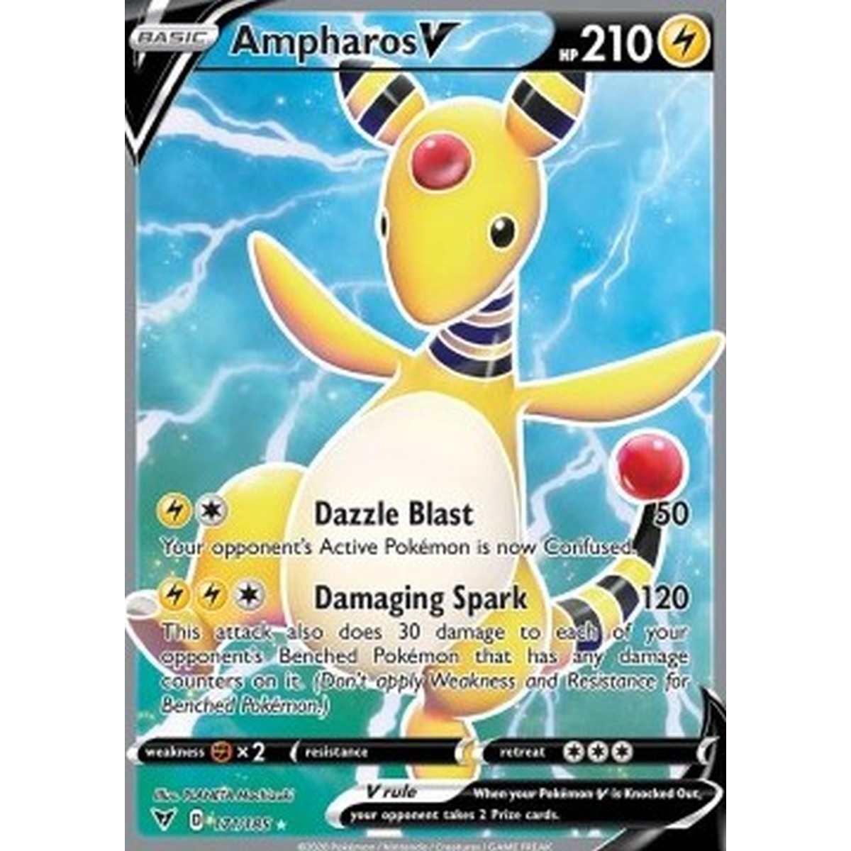Ampharos V  - Ampharos V  - [VIV][NM]