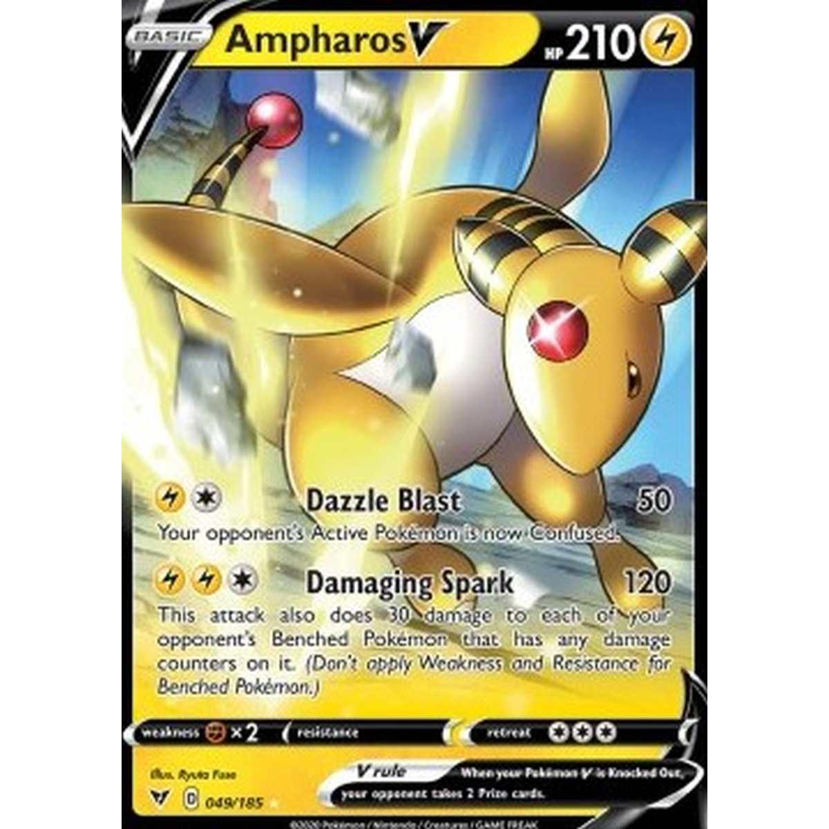 Ampharos V  - Ampharos V  - [VIV][NM]