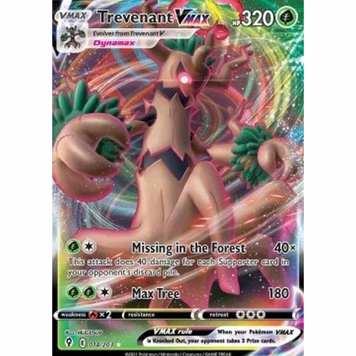 Trevenant VMAX  - Trevenant VMAX  - [EVS][NM]