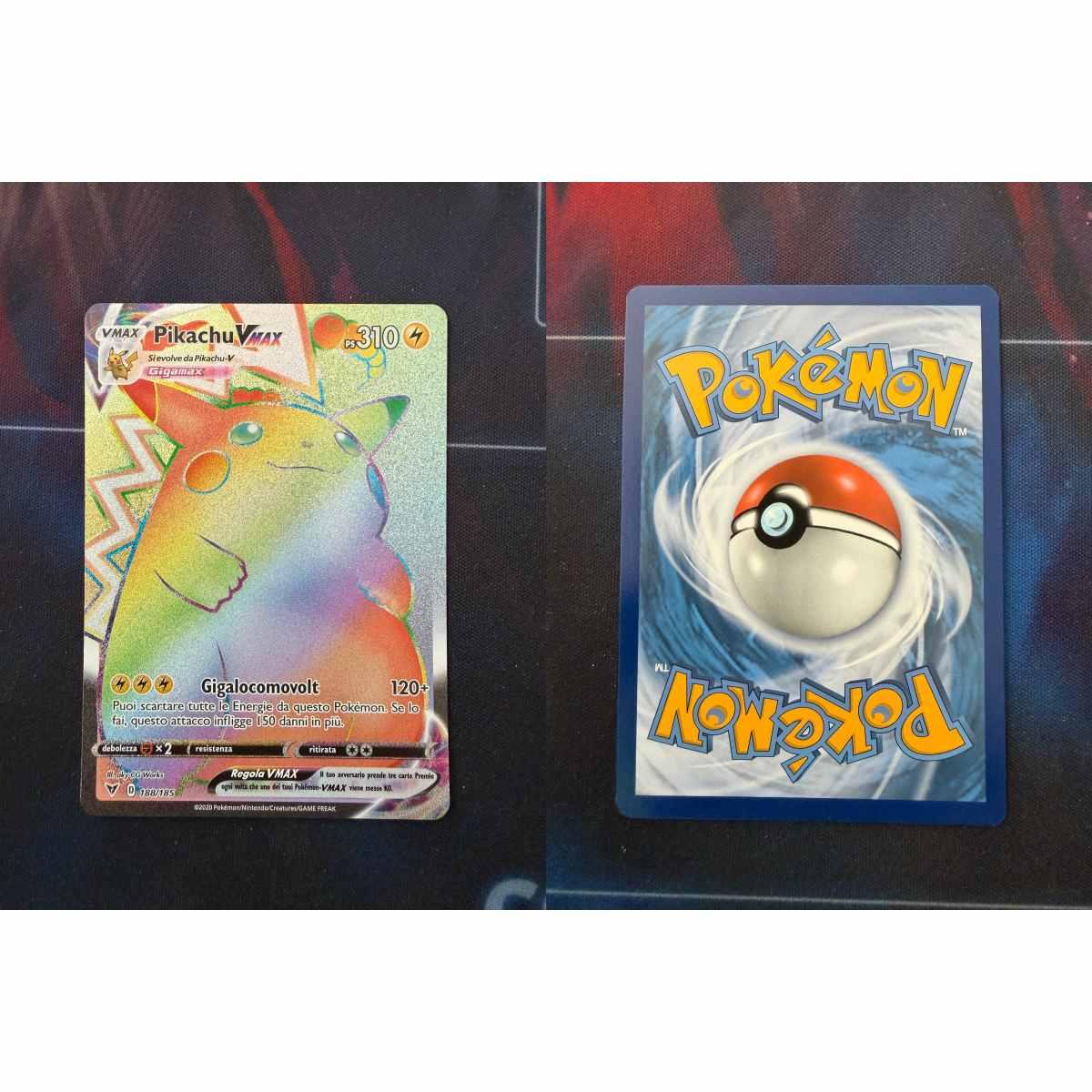 Pikachu VMAX - Italian Voltaggio Sfolgorante n 188  - [VIV][NM]
