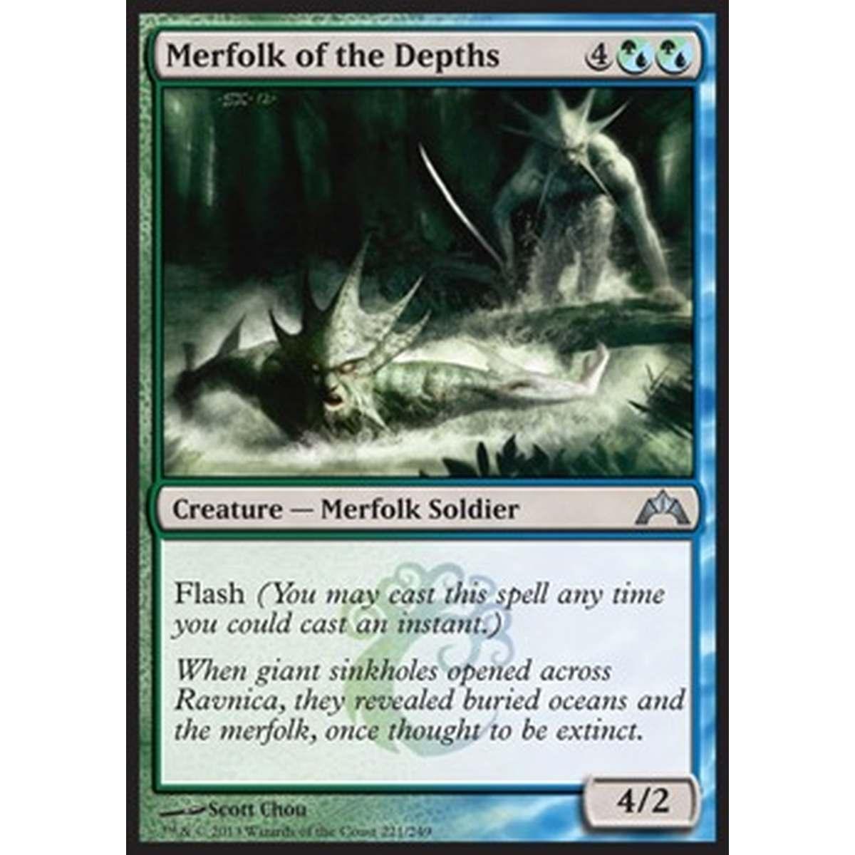 Merfolk of the Depths - Tritone delle ProfonditÃ - [GTC] [NM]
