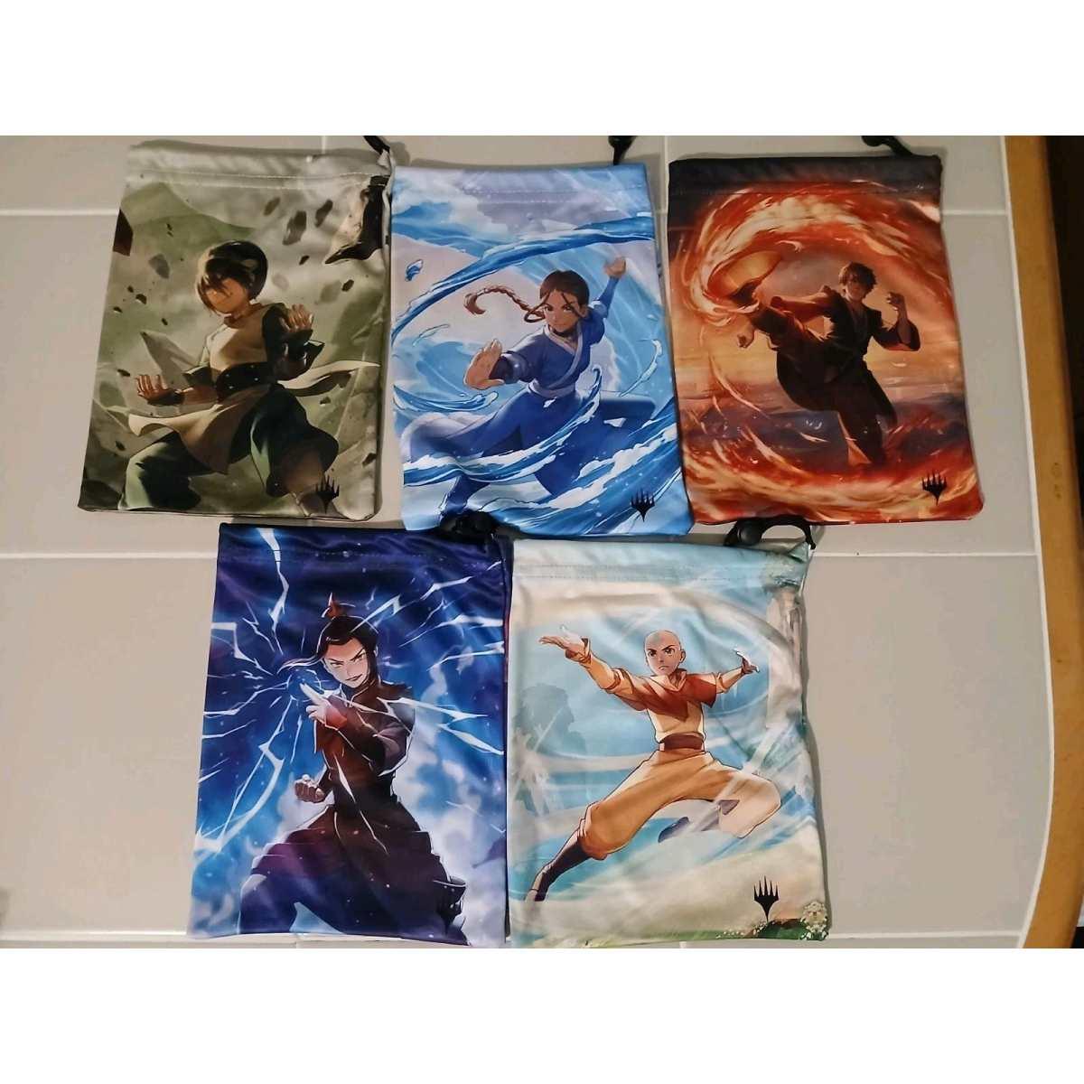 Set Avatar 5 Dice Bag - Porta Dadi mtg