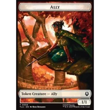 Ally Token (W 1/1) // Clue Token (V.1) - Ally Token (W 1/1) // Clue Token (V.1) - [TTLA][NM]