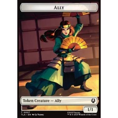 Ally Token (W 1/1) // Clue Token (V.4) - Ally Token (W 1/1) // Clue Token (V.4) - [TTLA][NM]