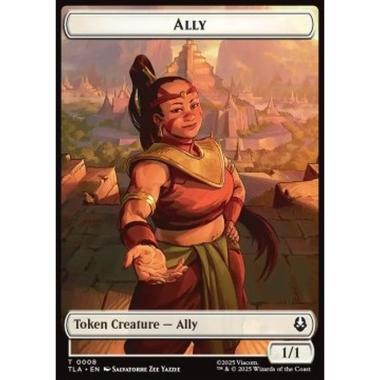 Ally Token (W 1/1) // Clue Token (V.5) - Ally Token (W 1/1) // Clue Token (V.5) - [TTLA][NM]