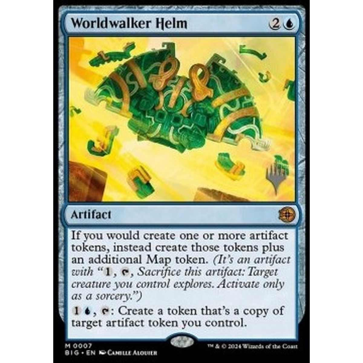 Worldwalker Helm - Worldwalker Helm - [PEOE][NM] [Foil]