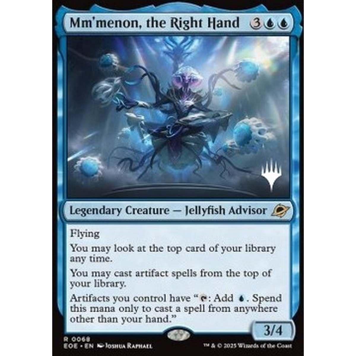 Mm'menon, the Right Hand (V.2) - Mm'menon, the Right Hand (V.2) - [PEOE][NM] [Foil]