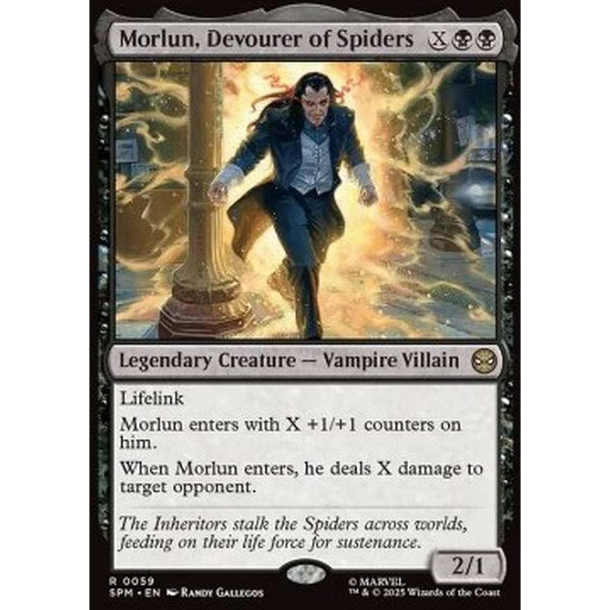 Morlun, Devourer of Spiders - Morlun, Divoratore di Ragni - [SPM][NM] [Foil]