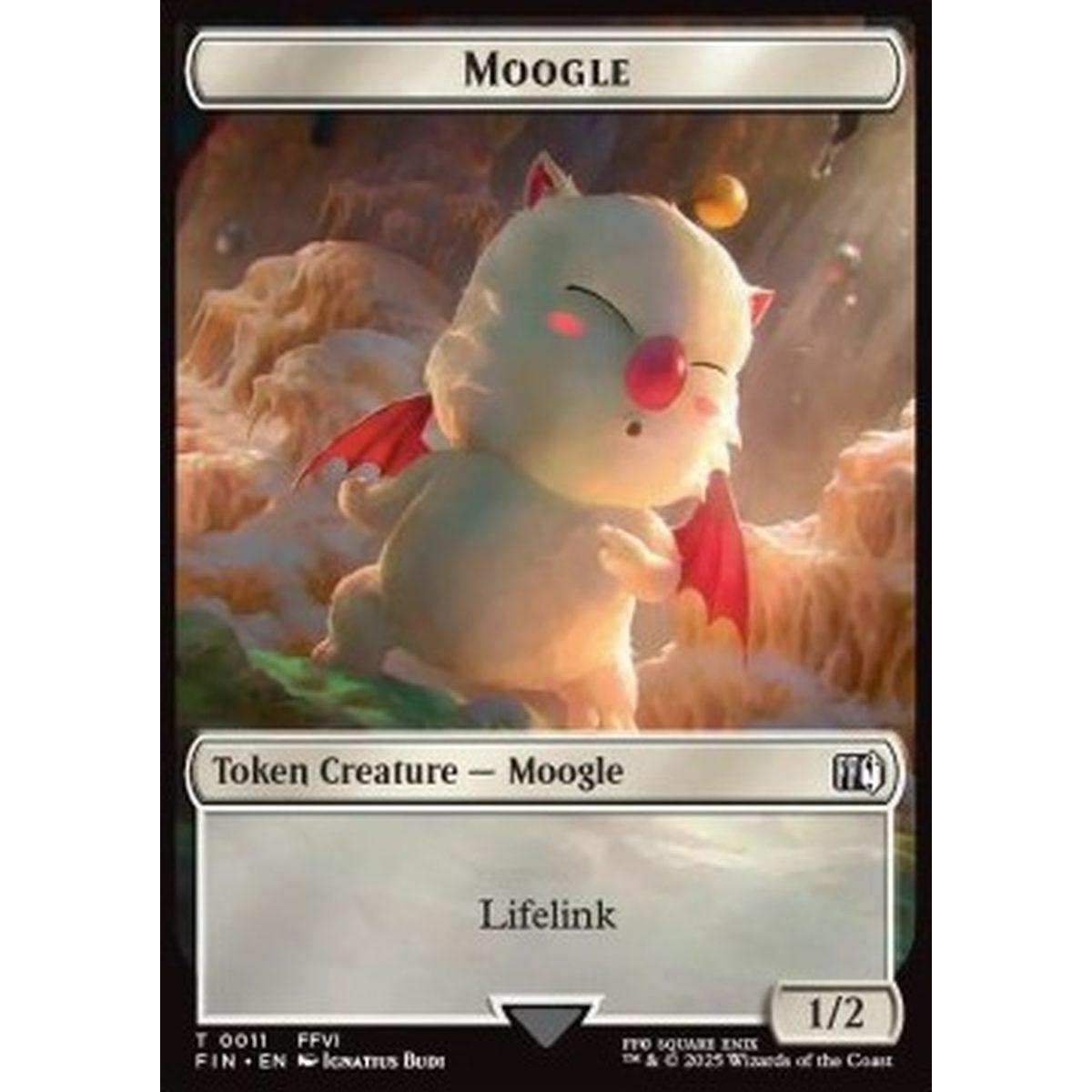 Moogle Token (W 1/2) // Treasure Token (V.1) - Moogle Token (W 1/2) // Treasure Token (V.1) - [TFIN][NM]