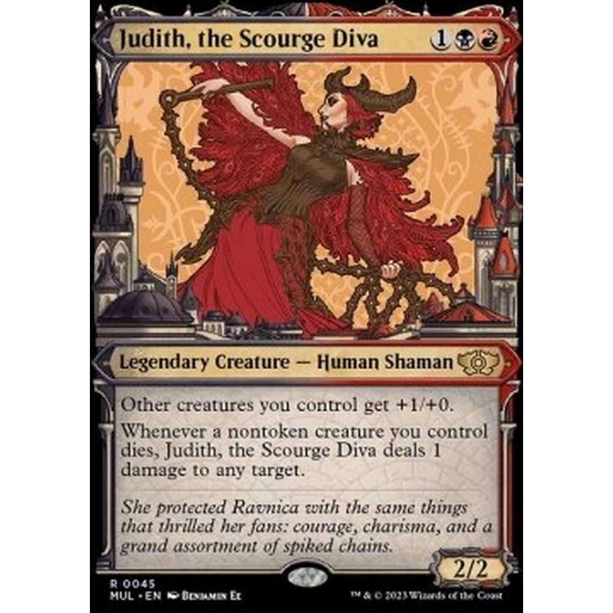 Judith, the Scourge Diva (V.1) - Judith, the Scourge Diva (V.1) - [MUL][NM] [Foil]