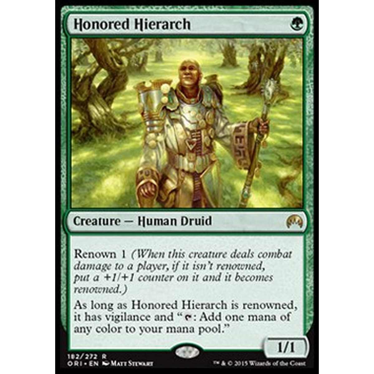 Honored Hierarch - Honored Hierarch - [ORI][EX] [Foil]