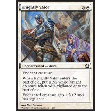 Knightly Valor - Valore Cavalleresco - [RTR] [NM]