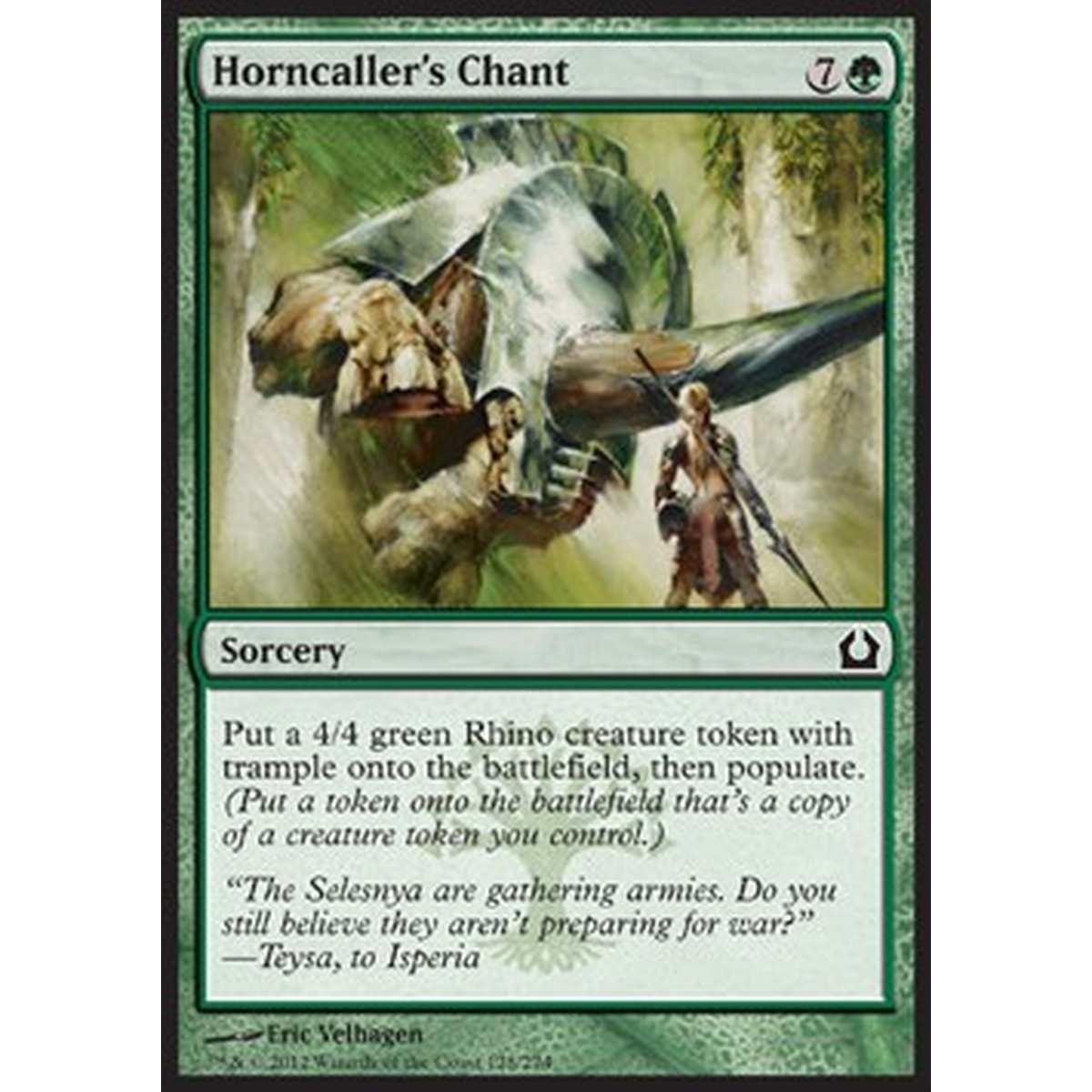 Horncaller's Chant - Canto dell'Evocacorno - [RTR] [NM]