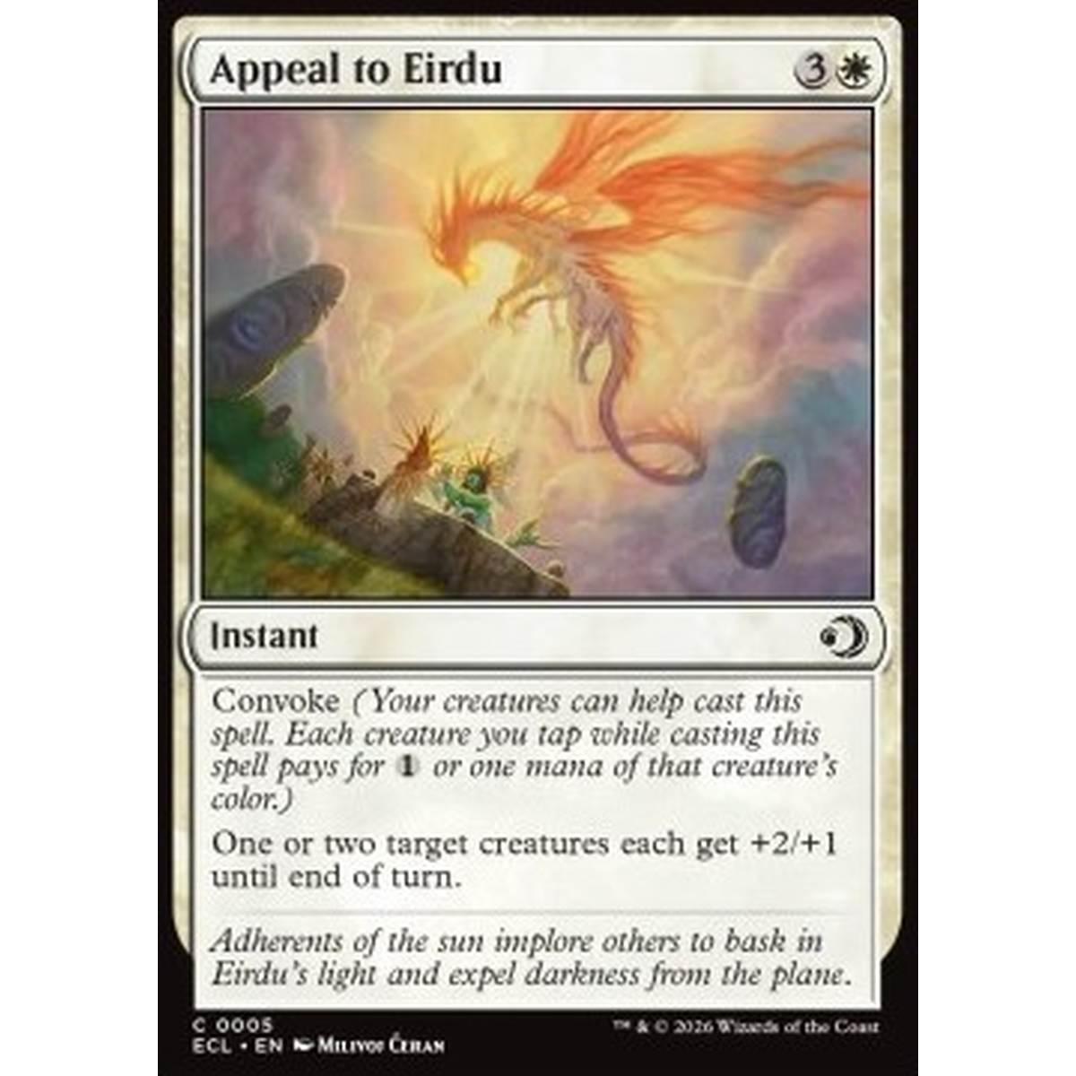 Appeal to Eirdu - Appeal to Eirdu - [ECL][NM]