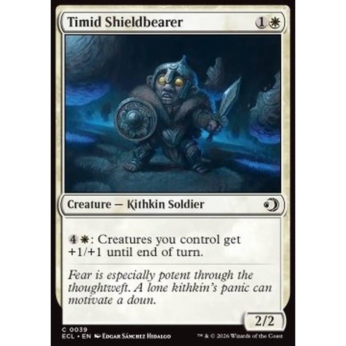 Timid Shieldbearer - Timid Shieldbearer - [ECL][NM]