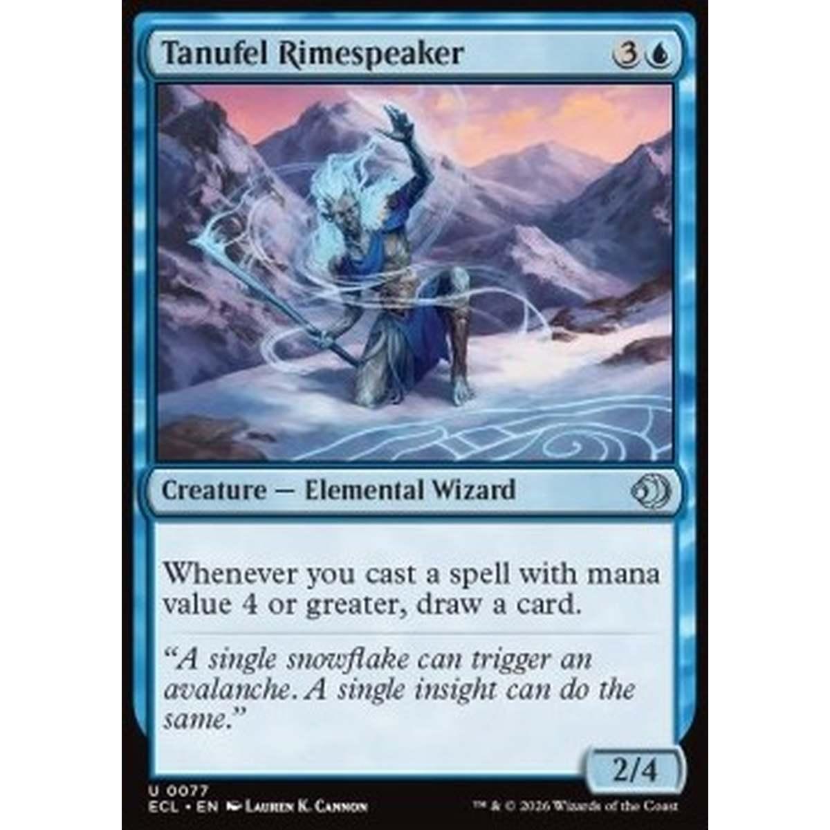 Tanufel Rimespeaker - Tanufel Rimespeaker - [ECL][NM]