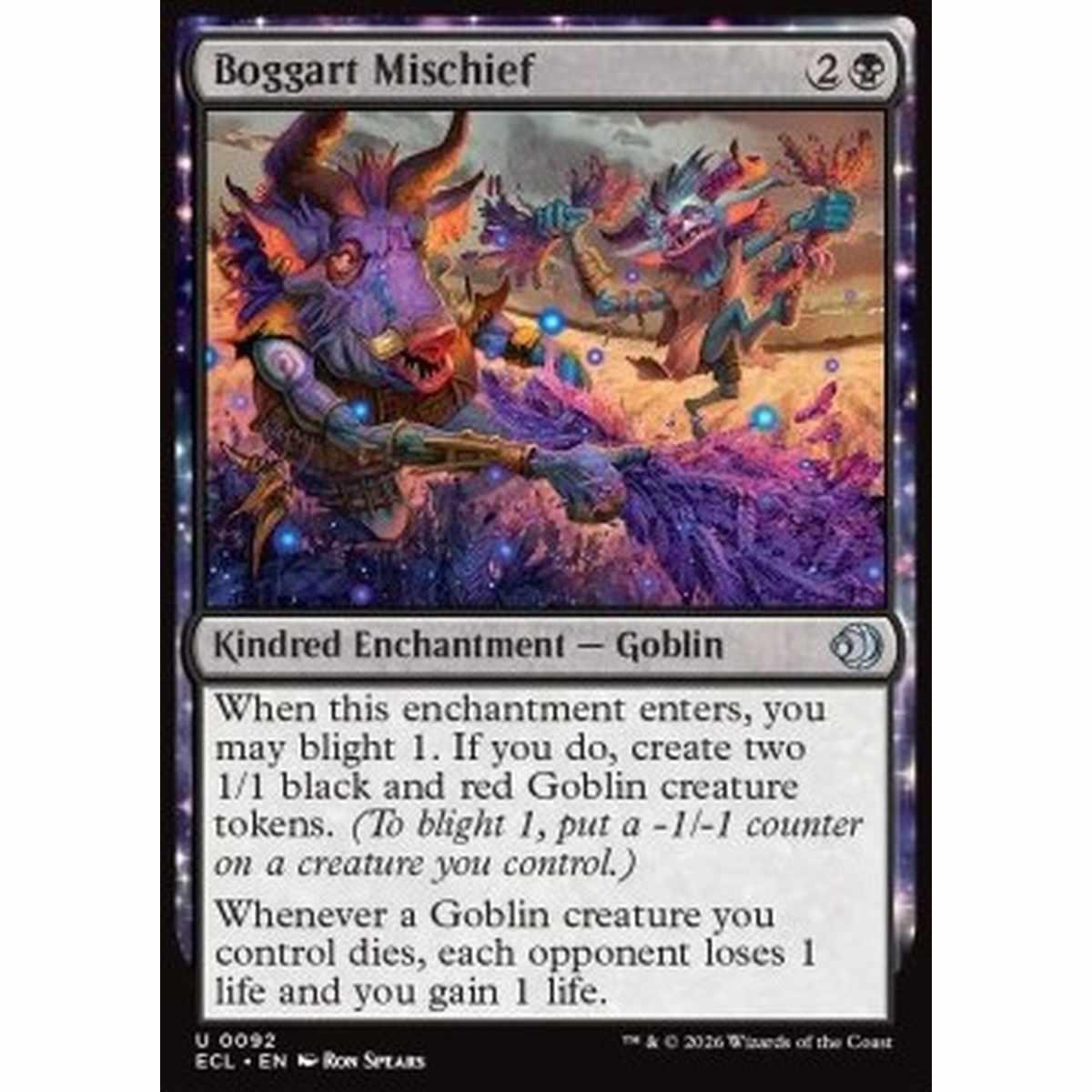 Boggart Mischief - Boggart Mischief - [ECL][NM]