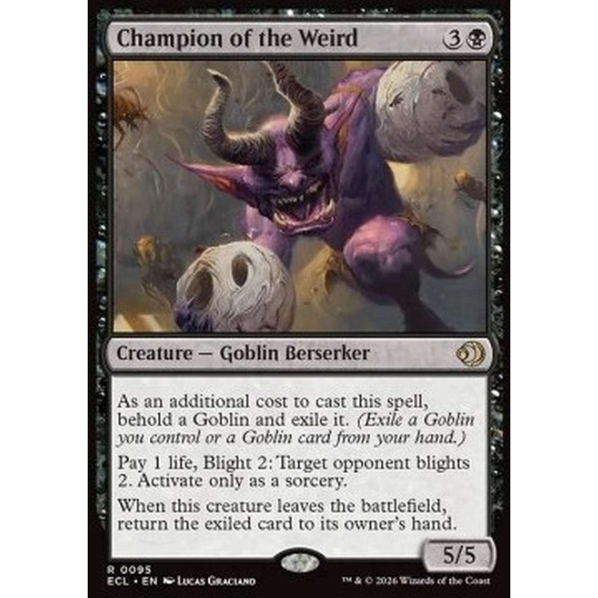 Champion of the Weird - Champion of the Weird - [ECL][NM]