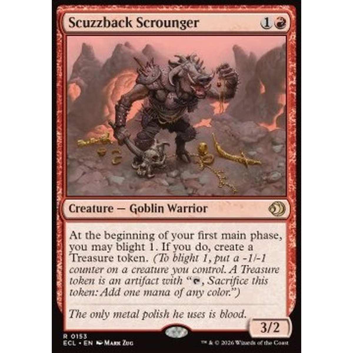 Scuzzback Scrounger - Scuzzback Scrounger - [ECL][NM]