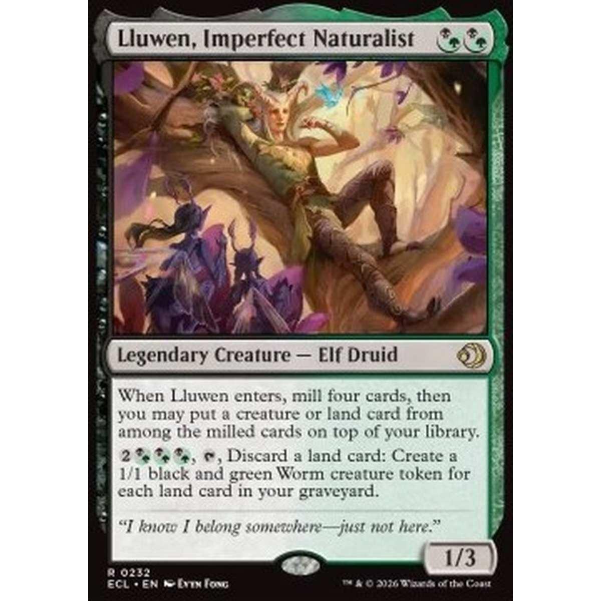 Lluwen, Imperfect Naturalist - Lluwen, Imperfect Naturalist - [ECL][NM]